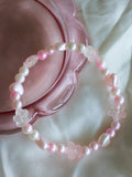 FLEUR DE CERISIER ET COEUR - BRACELET